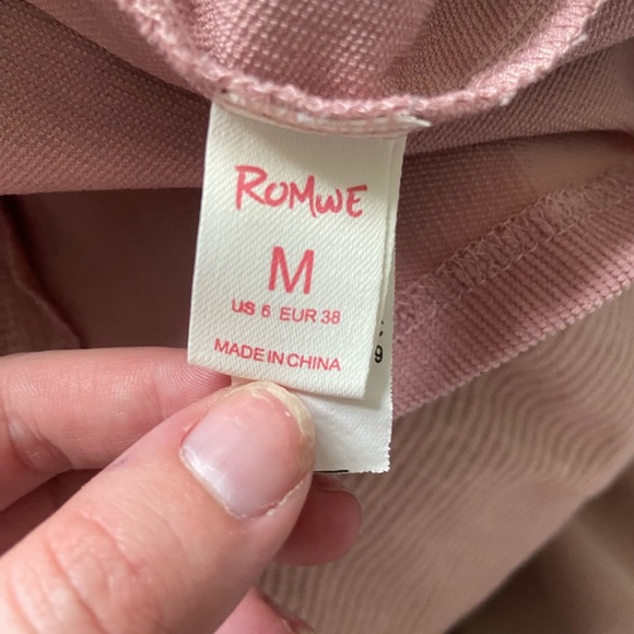 Pink corduroy dress - Picture 2 of 6